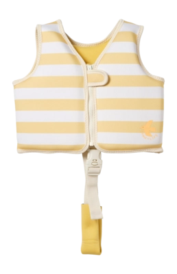 Kinder Zwemvest Sunnylife Kids Sid The Seagull Mustard Stripe (2-3 jaar)