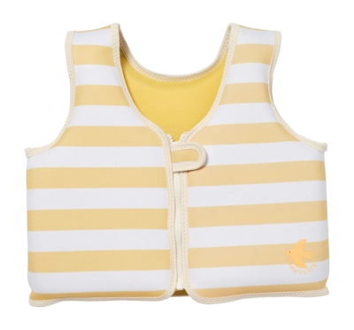 Kinder Zwemvest Sunnylife Kids Sid The Seagull Mustard Stripe (3-6 jaar)