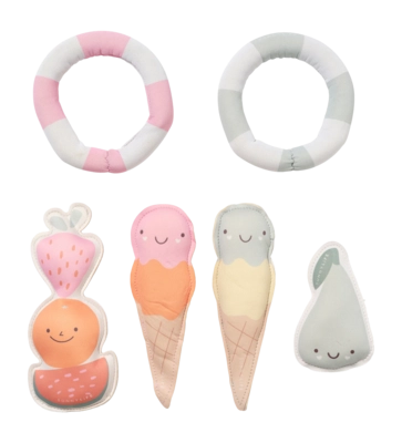 Wasserspielzeug Sunnylife Dive Buddies Kinder Cotton Candy Multi (Set von 6)