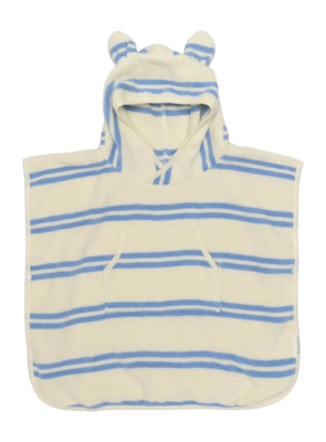 Kapuzenhandtuch Sunnylife Character Cotton Sid The Seagull Blue Stripe