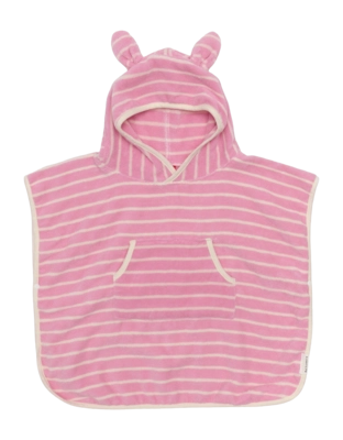 Serviette de Toilette à capuchon Sunnylife Enfant Character Cotton Candy Pink Stripe
