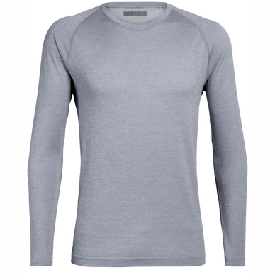 Longsleeve Icebreaker Motion Seamless LS Crewe Mineral Heather Herren