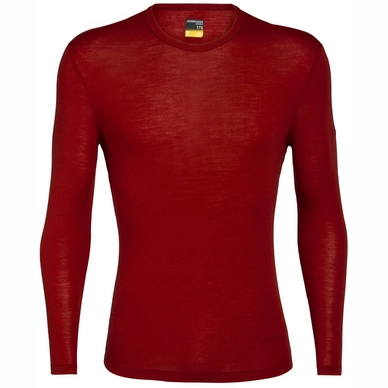 Longsleeve Icebreaker 175 Everyday LS Crewe Oxblood Herren