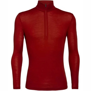 Longsleeve Icebreaker 175 Everyday LS Half Zip Oxblood Herren