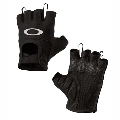 Fietshandschoen Oakley Men Factory Road Glove 2.0 Jet Black