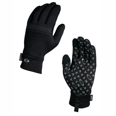 Handschuhe Oakley Diamondback Fleece Glove Jet Black Herren