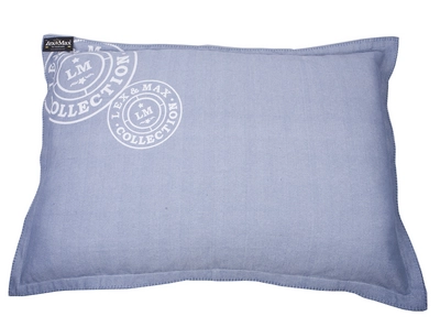 Hondenkussen Lex&Max Visgraat Faded Blue