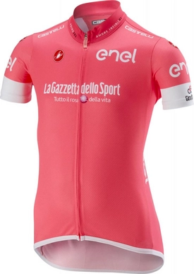 Fietsshirt Castelli Giro Kid Jersey FZ Rosa Giro