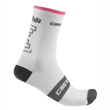 Fahrradsocke Castelli Giro102 13 Sock Bianco Herren