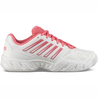 Tennis Shoes K Swiss Women Bigshot Light 3 Omni White Pink Lemonade