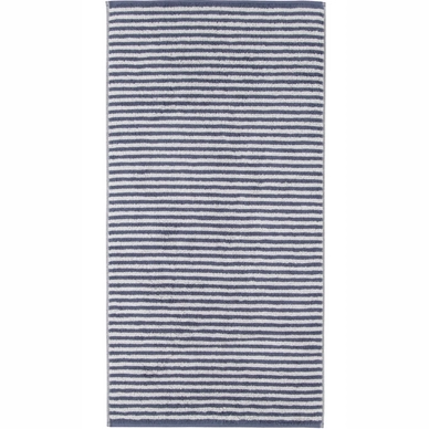 Badlaken Cawö Campus Ringel Stripes Midnight Blue (70 x 180 cm)