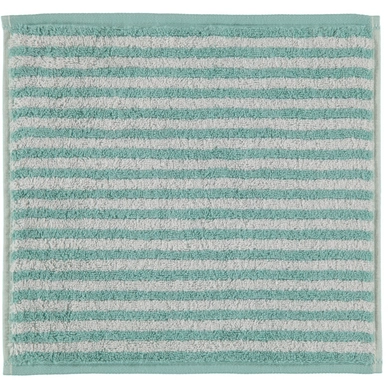 Gesichtshandtuch Cawö Campus Ringel Sea Green (6er Set)