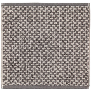 Gastendoek Cawö Reed Anthracite 30 x 30cm (6-delig)