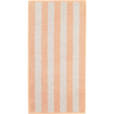 Douchelaken Cawö Reed Peach Stripes (70 x 140 cm)