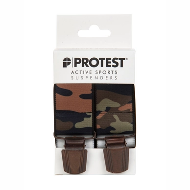 Braces Protest Men General Suspenders Gravel Green