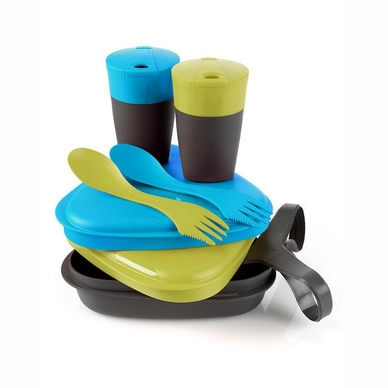 Maaltijdset Light My Fire Pack' N Eat Kit Lime/ Lichtblauw