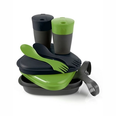 Maaltijdset Light My Fire Pack' N Eat Kit Groen/ Zwart