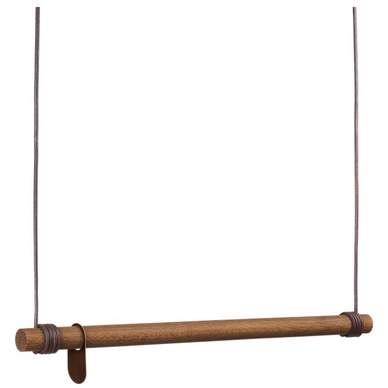 Kapstok Lind DNA Swing L Oak Smoked Leather Cord Brown