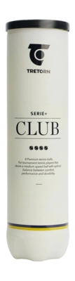 Tennis Ball Tretorn Series+ Club 4 Tube