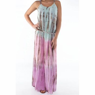 Robe de plage Pure Kenya Batik Long Dress Multicolor