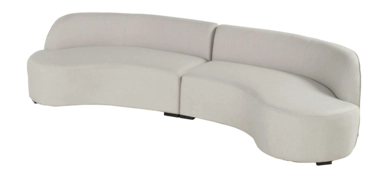 Loungeset Hartman Vanessa Chaise Lounge Black Chalk Grey