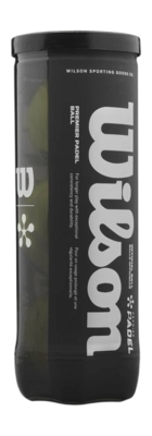Balle de Padel Wilson Premium 3 Yellow (Tube de 3 balles)