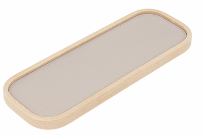 Valet Trays Giobagnara Polo Marble Stackable Large Printed Calfskin Golf Light Grey