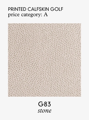 2---Giobagnara Printed Calfskin Golf Stone