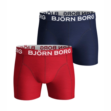 Boxer Björn Borg Men Core Solid True Red (Lot de 2)