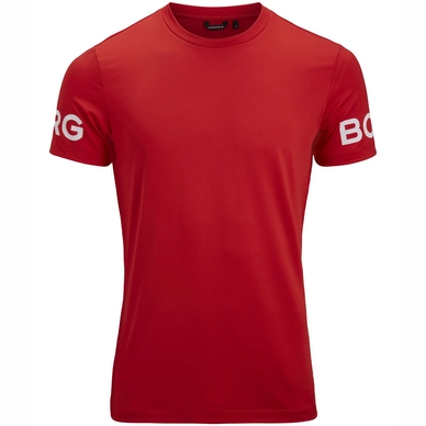 T-Shirt Björn Borg Men Performance Tee Chinese Red