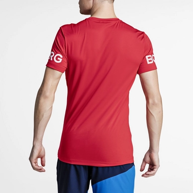 T-Shirt Björn Borg Men Performance Tee Chinese Red