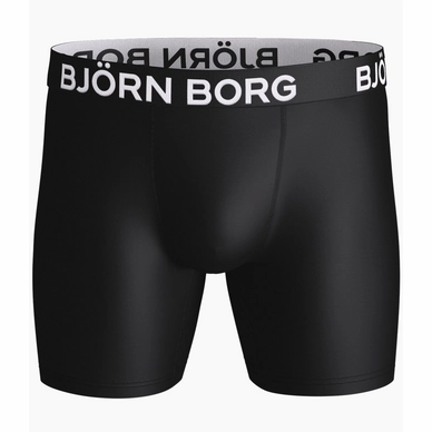 Boxers Björn Borg Men Shorts Performance Solid Black Beauty