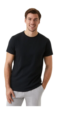 T-shirt Björn Borg Hommes Tee Centre Black Beauty