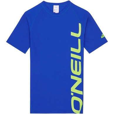 Schwimmshirt O'Neill Logo Short Sleeve Skins Dazzling Blue Kinder