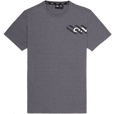 T-Shirt O'Neill Mens Tracered Hybrid Mid Grey Melee