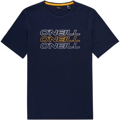 T-Shirt O'Neill Triple Logo O'Neill Ink Blau Herren