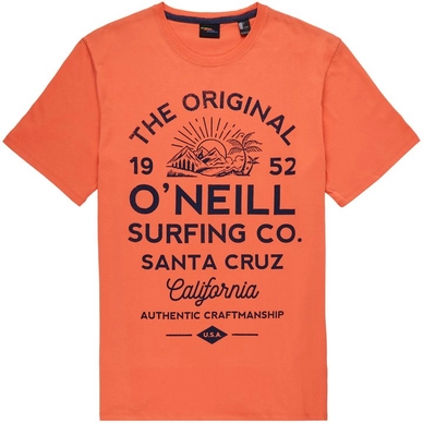 T-Shirt O'Neill Mens Muir Burning Orange