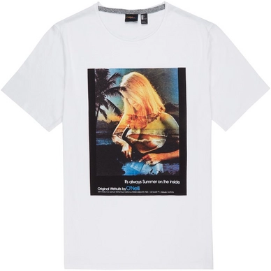 T-Shirt O'Neill Always Summer Super Weiß Herren