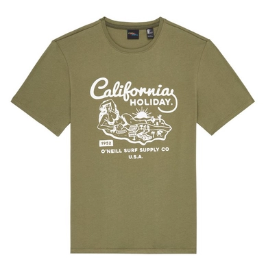 T-Shirt O'Neill Holiday Winter Moss Herren