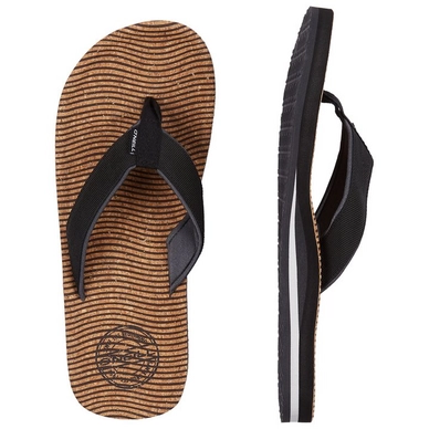 Flipflop O'Neill  Chad Structure Black Out Herren