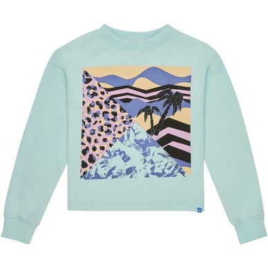 Trui O'Neill Girls Tropical Sweatshirt Water