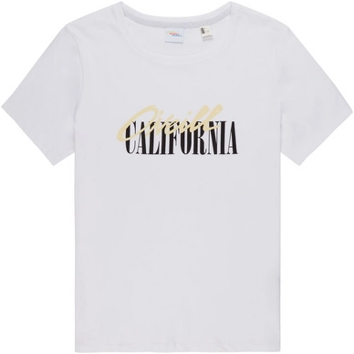 T-Shirt O'Neill Script Logo Super Weiß Damen