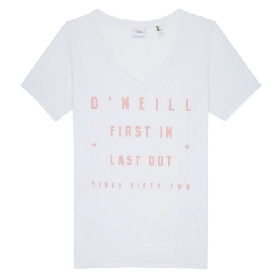 T-Shirt O'Neill First In Last Out Super Weiß Damen