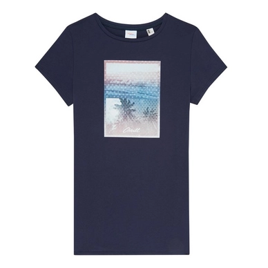 T-Shirt O'Neill Womens Palm Photo Print Ink Blue