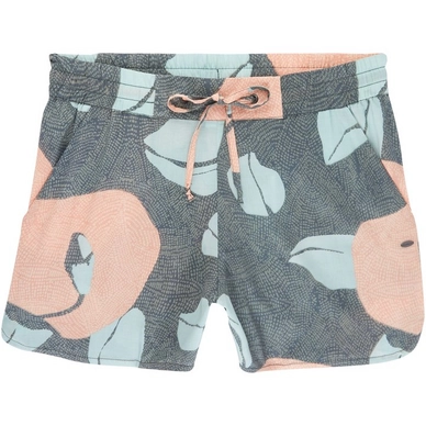 Beach Shorts O'Neill Women M And M Green Aop w/ Pink