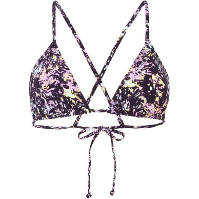 Bikinitop O'Neill Superkini Capri Pink Purpl Aop w/ Yellow
