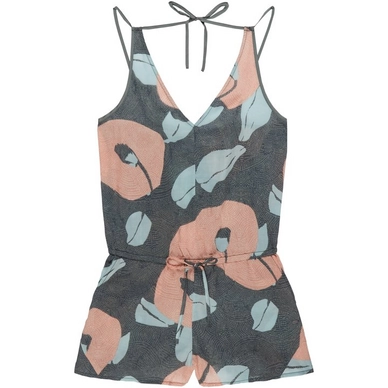 Jumpsuit O'Neill Beach Print Playsuit Grün Aop With Pink Damen