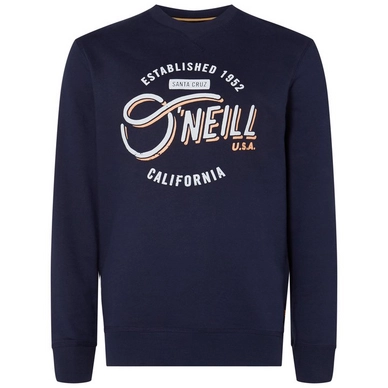 Pullover O'Neill Mugu Cali Crew Ink Blue Herren