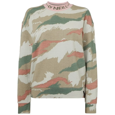 Jumper O'Neill Women Catalpa Aop Camo Crew Beige Aop