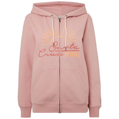 Vest O'Neill Women Cali Easy F/Z Hoodie Bridal Rose